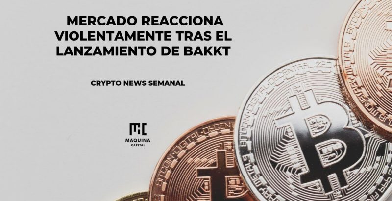 Mercado reacciona violentamente tras el lanzamiento de BAKKT