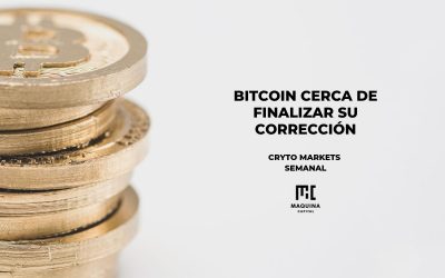 Bitcoin cerca de finalizar su correccion
