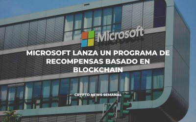 Microsoft lanza un programa de recompensas basado en blockchain