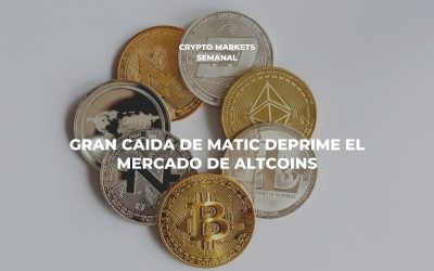 Gran caída de Matic deprime el mercado de altcoins